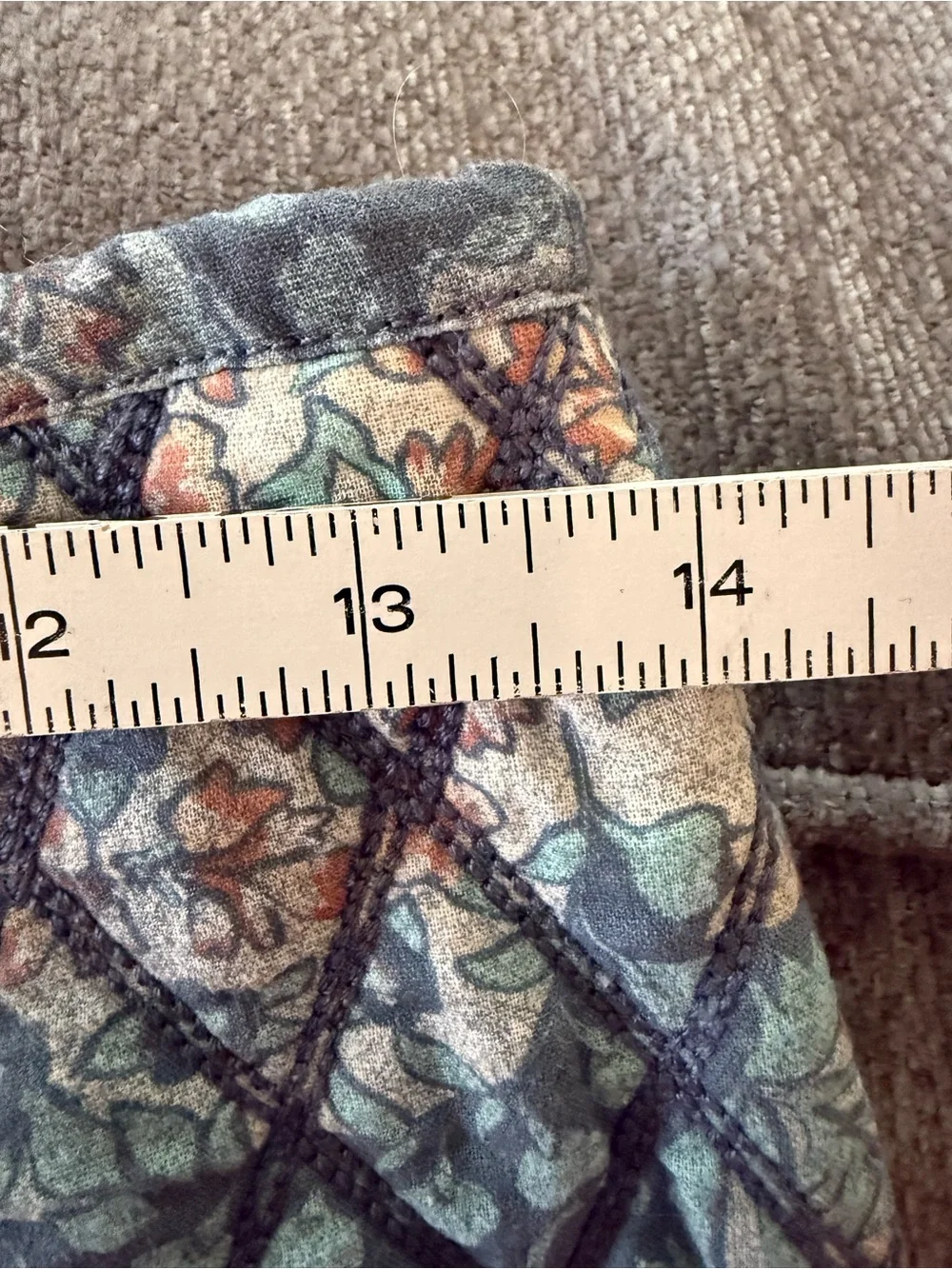 Free People Blue Multi Paisley Mini Skirt